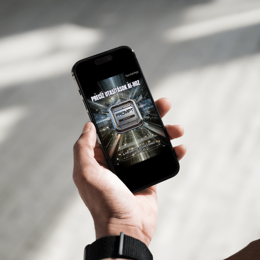 Precíz utasítások AI-hoz – A Prompt Engineering alapjai e-könyv – gyakorlati útmutató kezdőknek és kreatív vállalkozóknak eBook