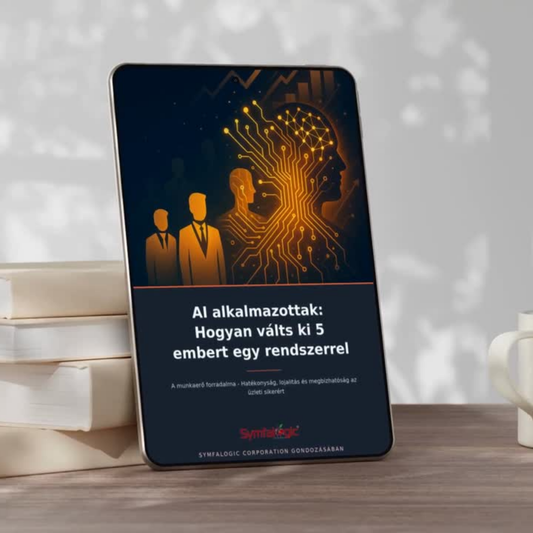 AI alkalmazottak: Hogyan válts ki 5 embert egy rendszerrel eBook