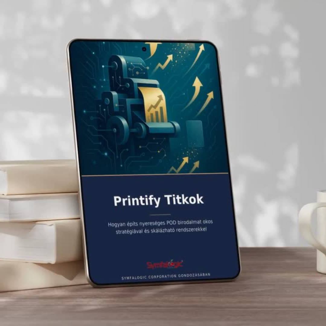 Printify Titkok : Nyereséges print-on-demand birodalom okos stratégiával eBook