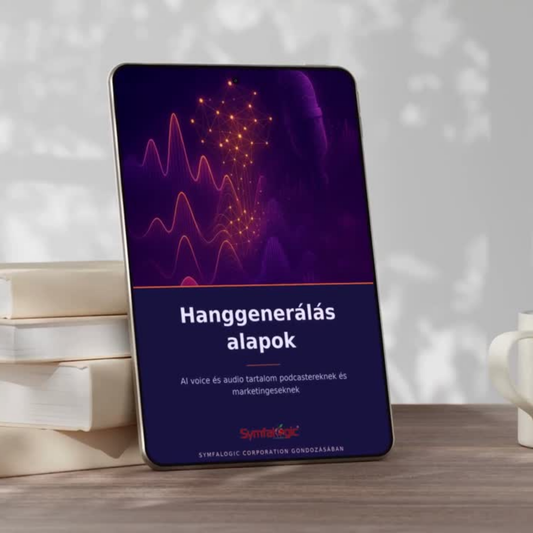 Hanggenerálás alapok : AI voice és audio tartalom kezdőknek eBook