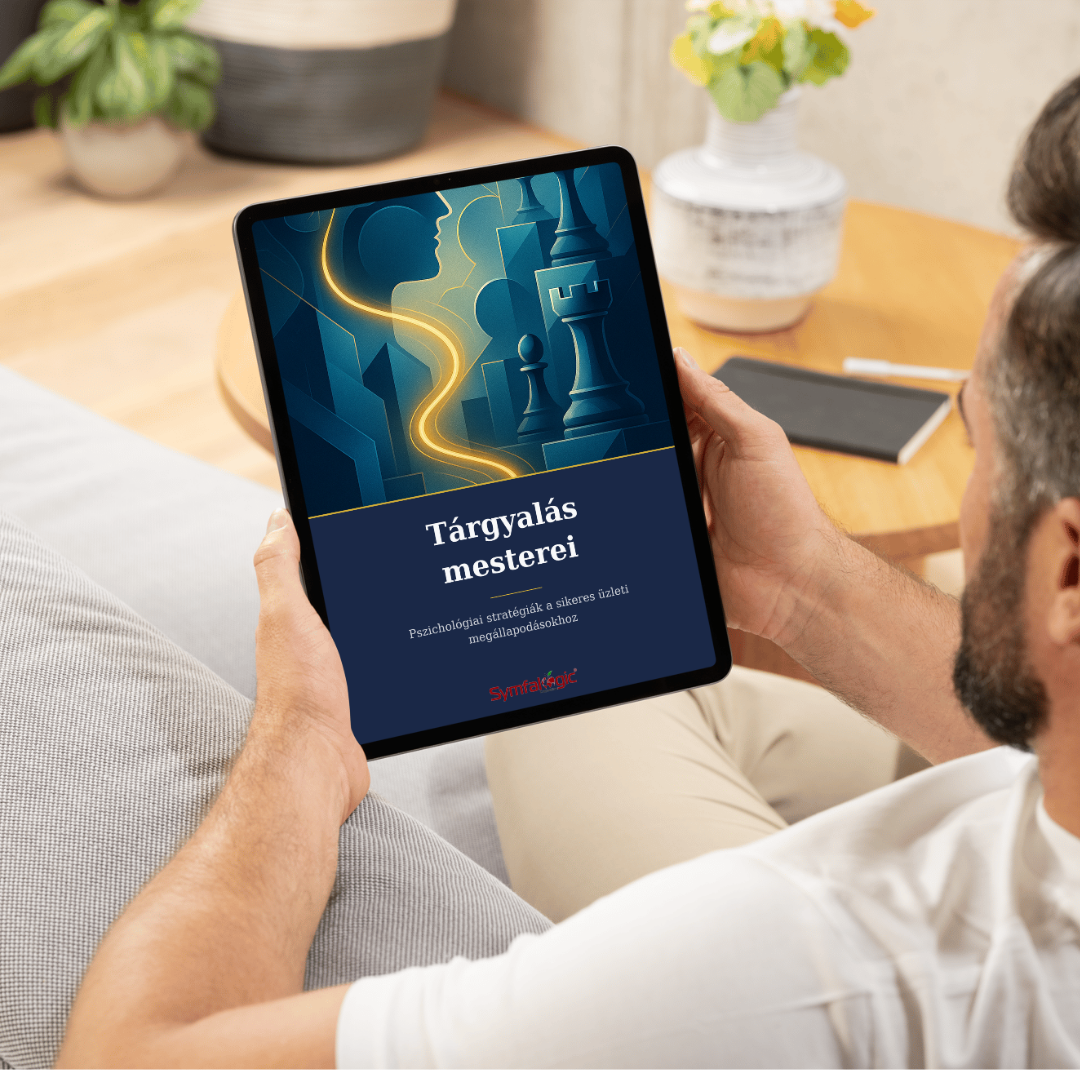 Tárgyalás mesterei : Pszichológiai stratégiák a sikeres üzleti megállapodásokhoz eBook