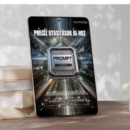 Precíz utasítások AI-hoz – A Prompt Engineering alapjai e-könyv – gyakorlati útmutató kezdőknek és kreatív vállalkozóknak eBook