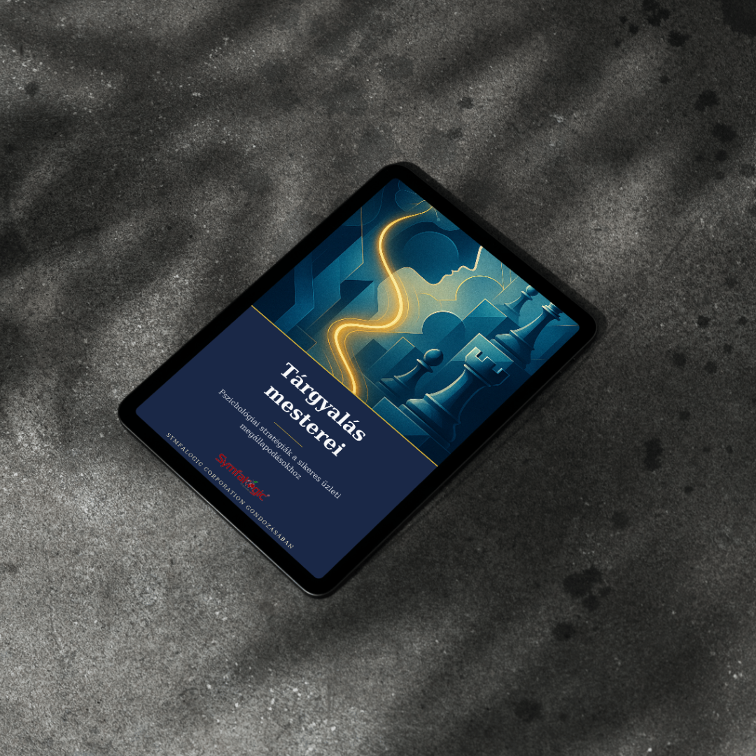 Tárgyalás mesterei : Pszichológiai stratégiák a sikeres üzleti megállapodásokhoz eBook